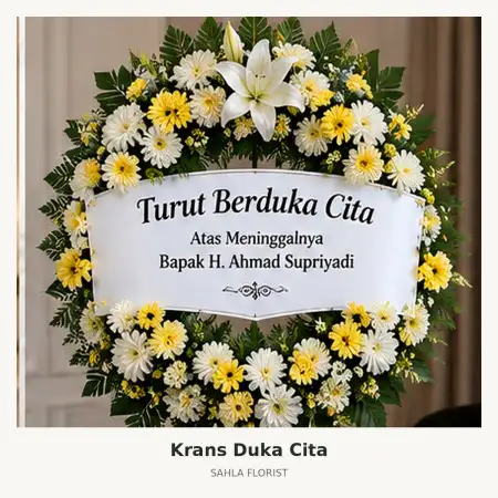 Krans Bunga Duka Pundong